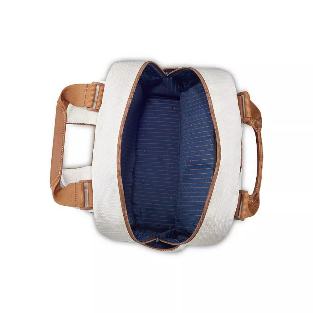 Elegant White and Tan Backpack - Picture 5 of 8